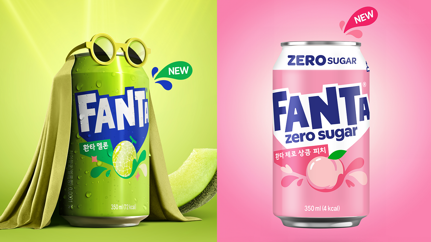 환타 멜론, 환타 제로 상큼 피치 키비주얼