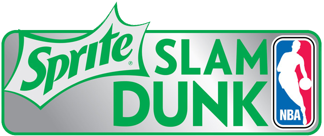 NBA 올스타전에서 진행됐던 스프라이트 슬램덩크 콘테스트 로고