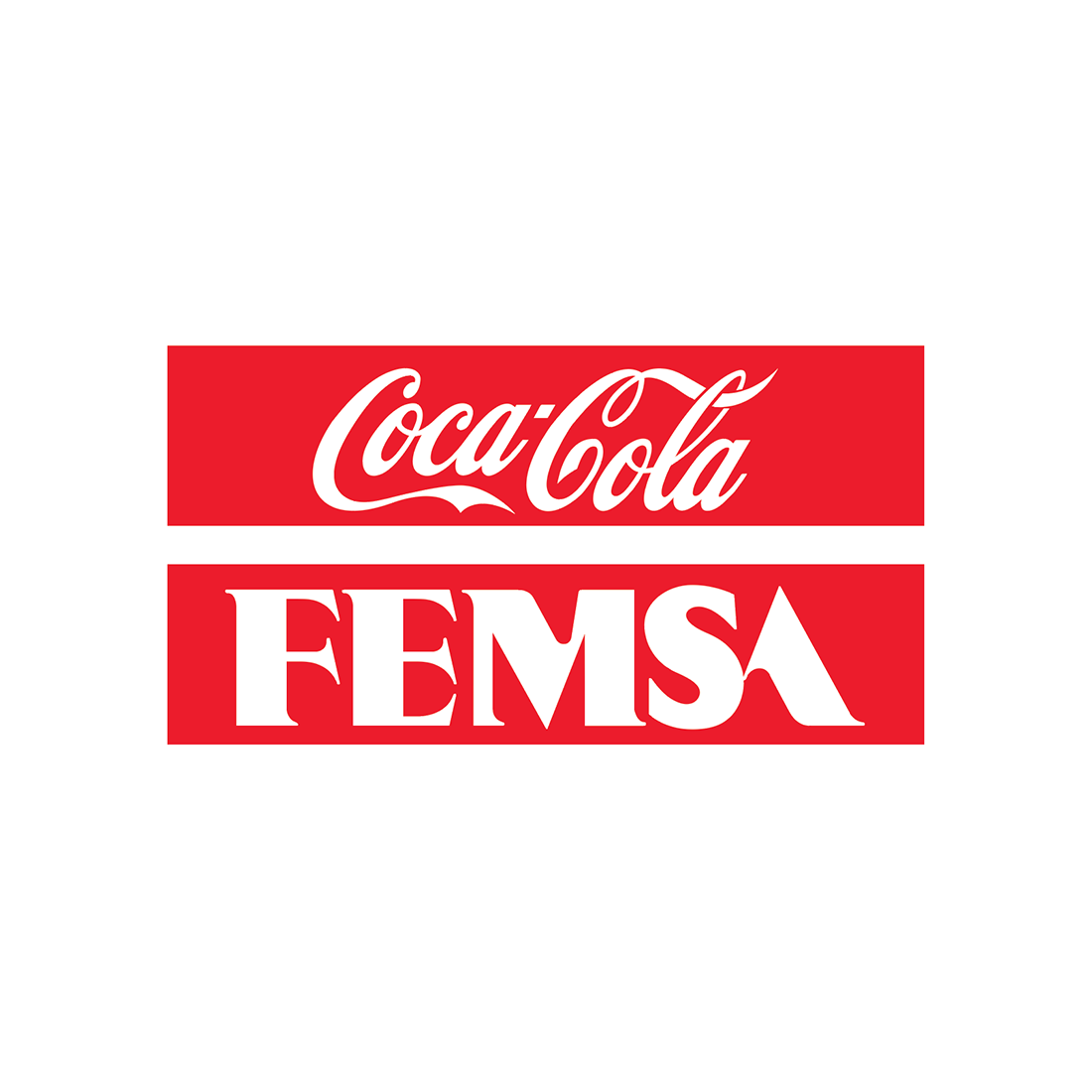 Logo de Coca-Cola FEMSA.