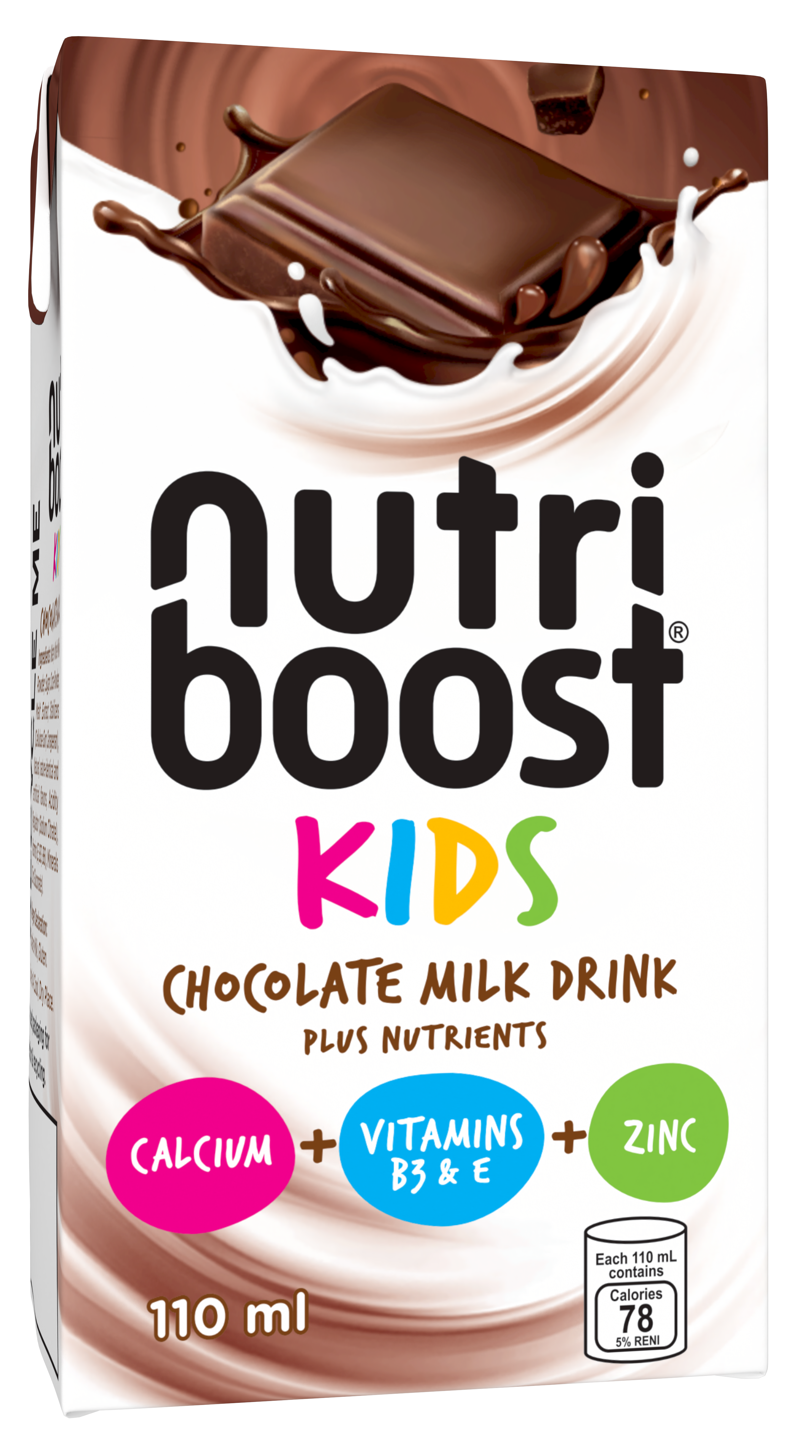 Nutriboost Chocolate Milk packaging