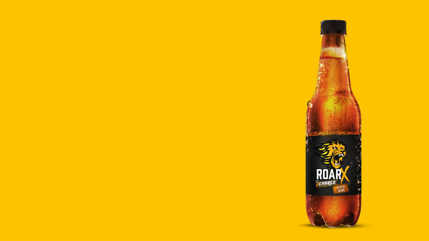 Fanta Orange can on orange background