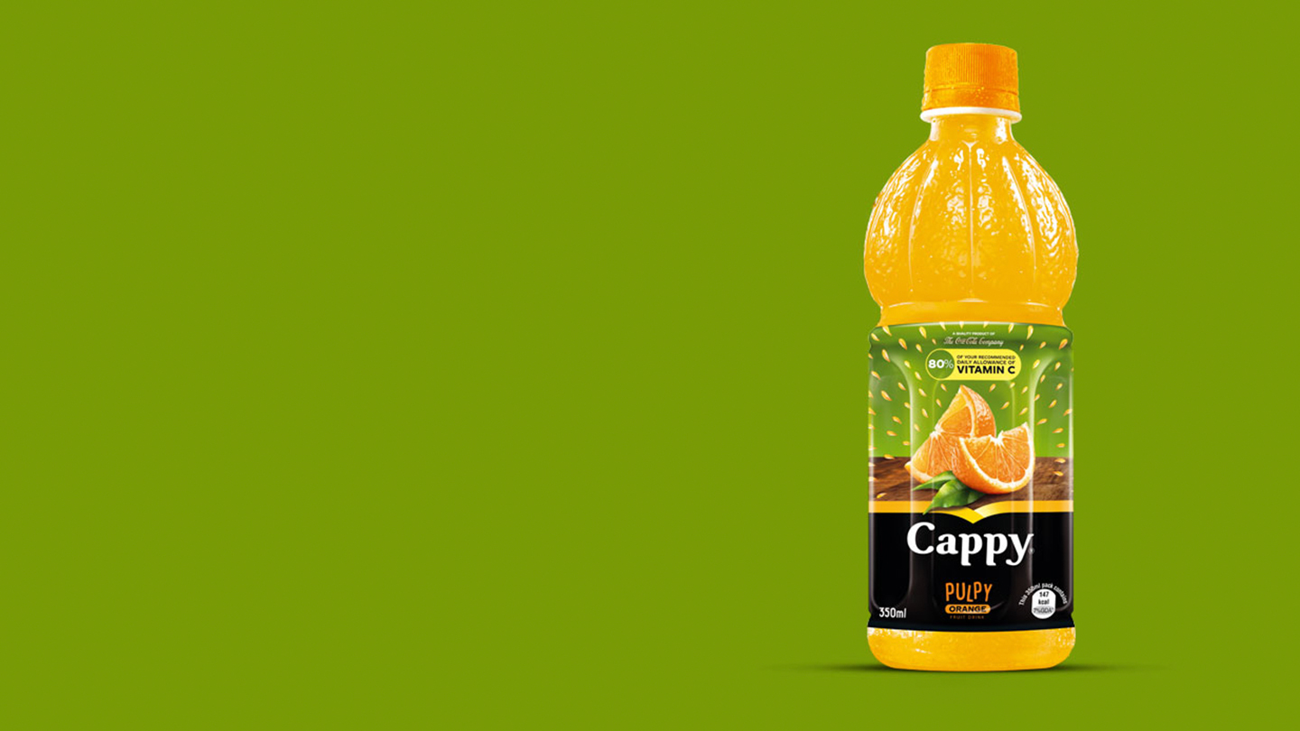 کوکا کولا کیپی پھلوں کا رس