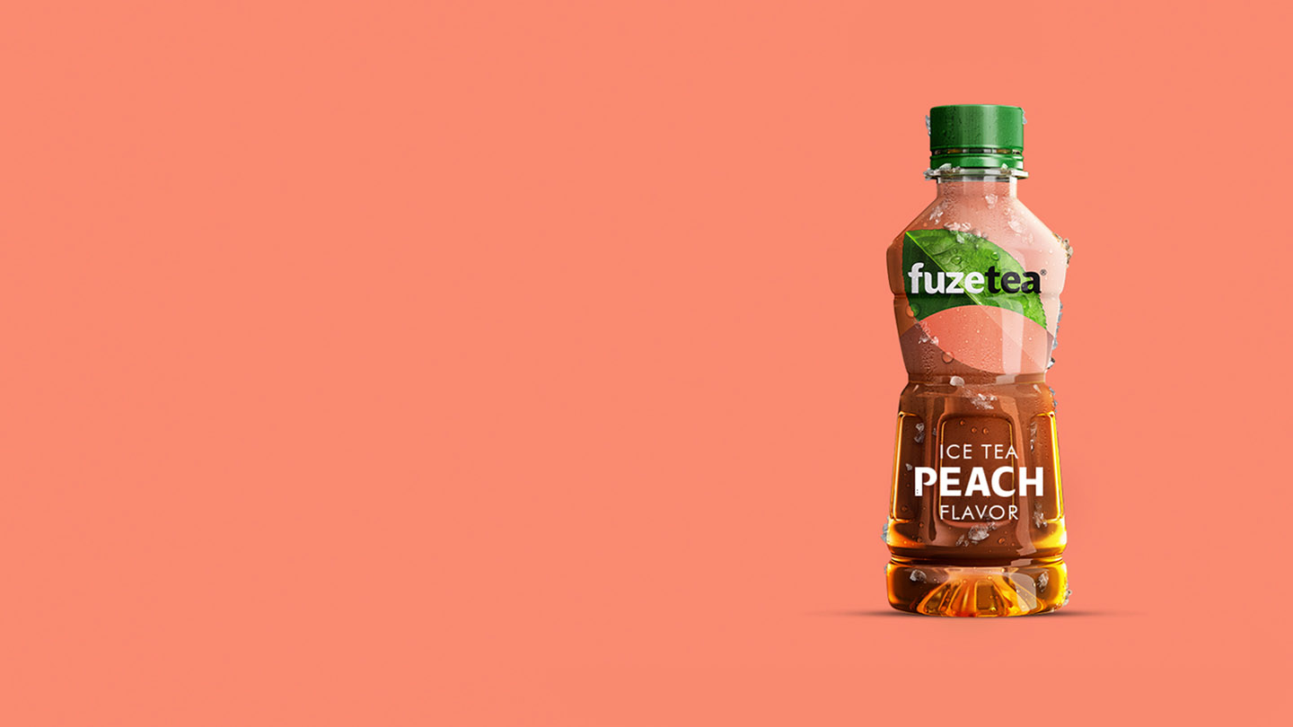 Fuzetea برف چائے آڑو ذائقہ