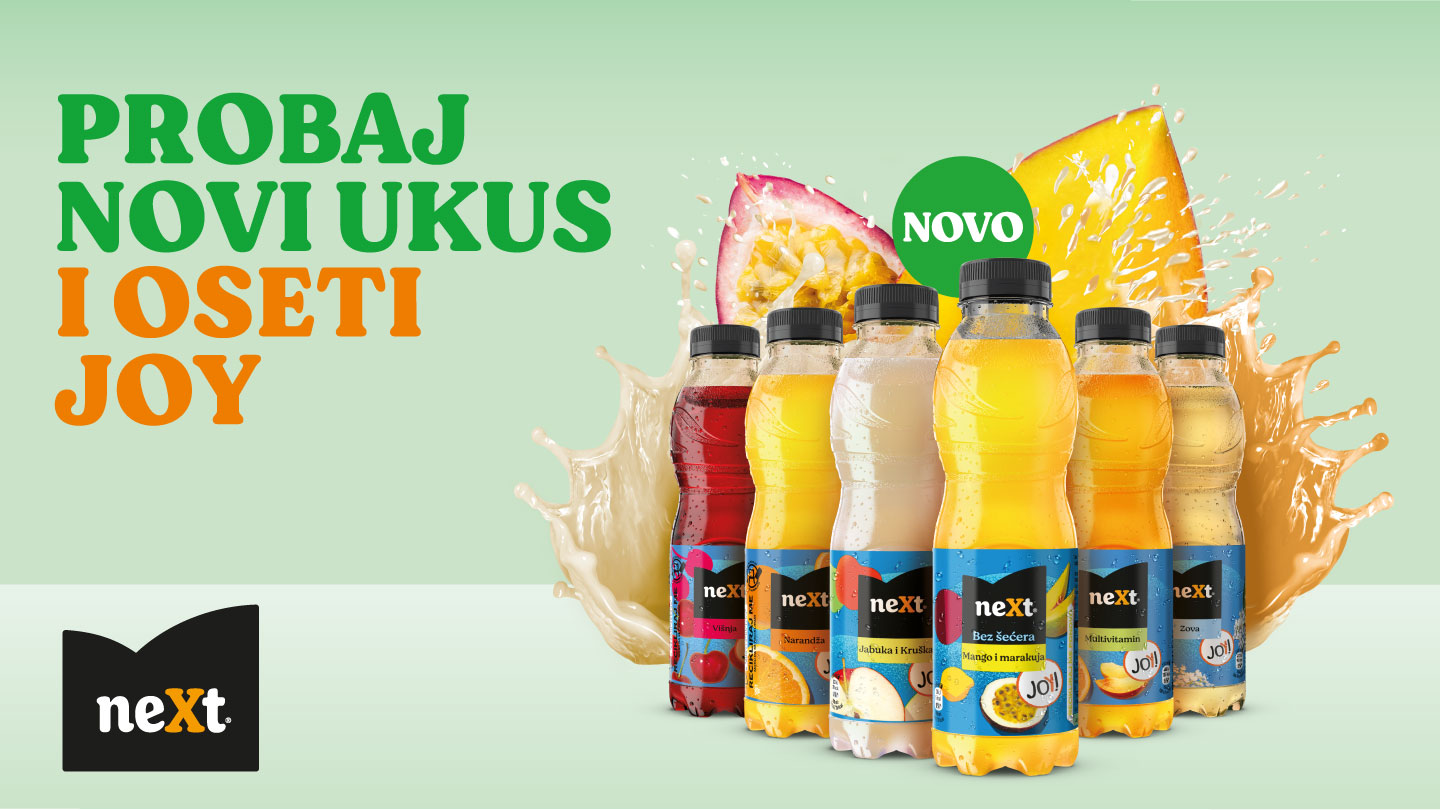 Next Joy novi ukusi
