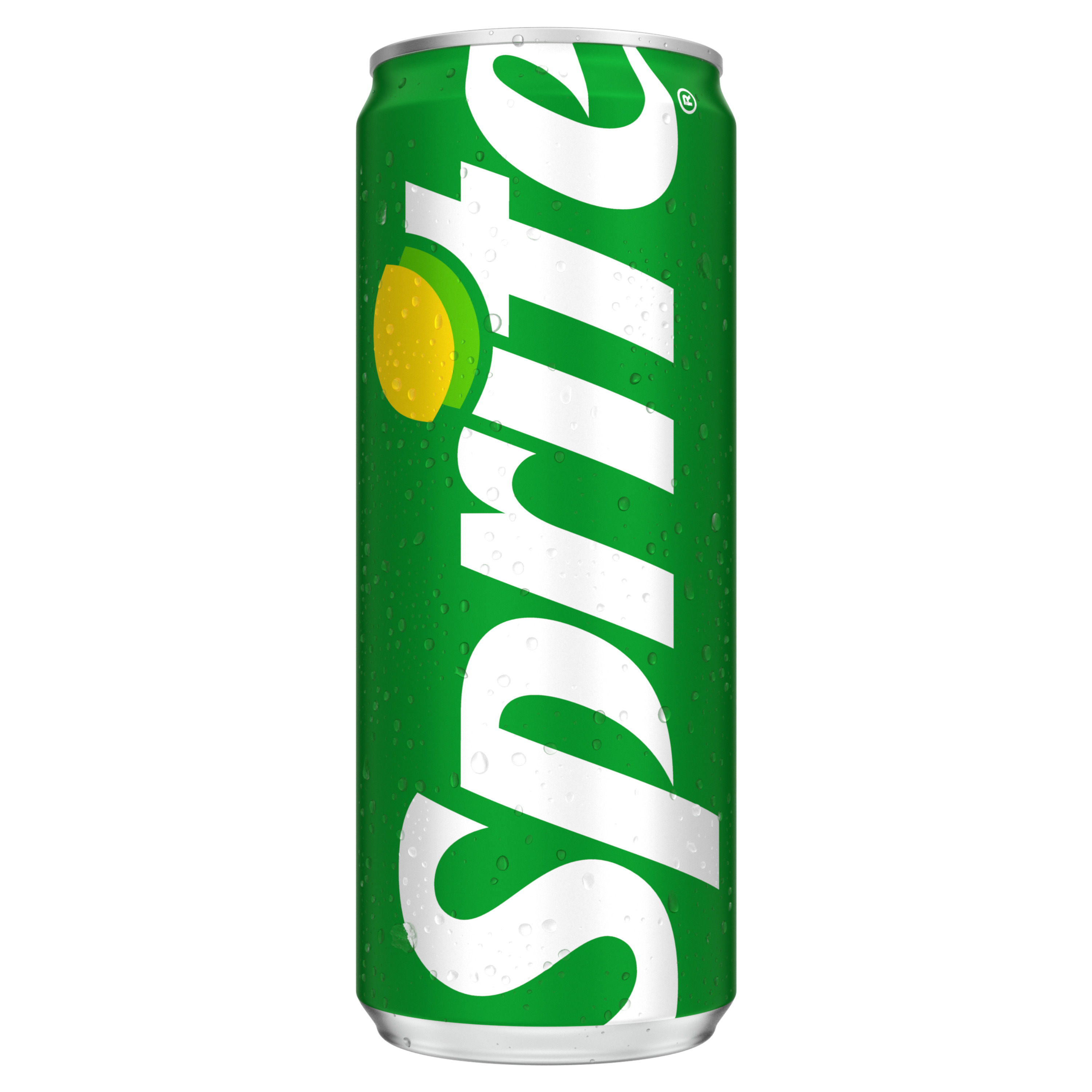 Sprite limenka sa belom pozadinom