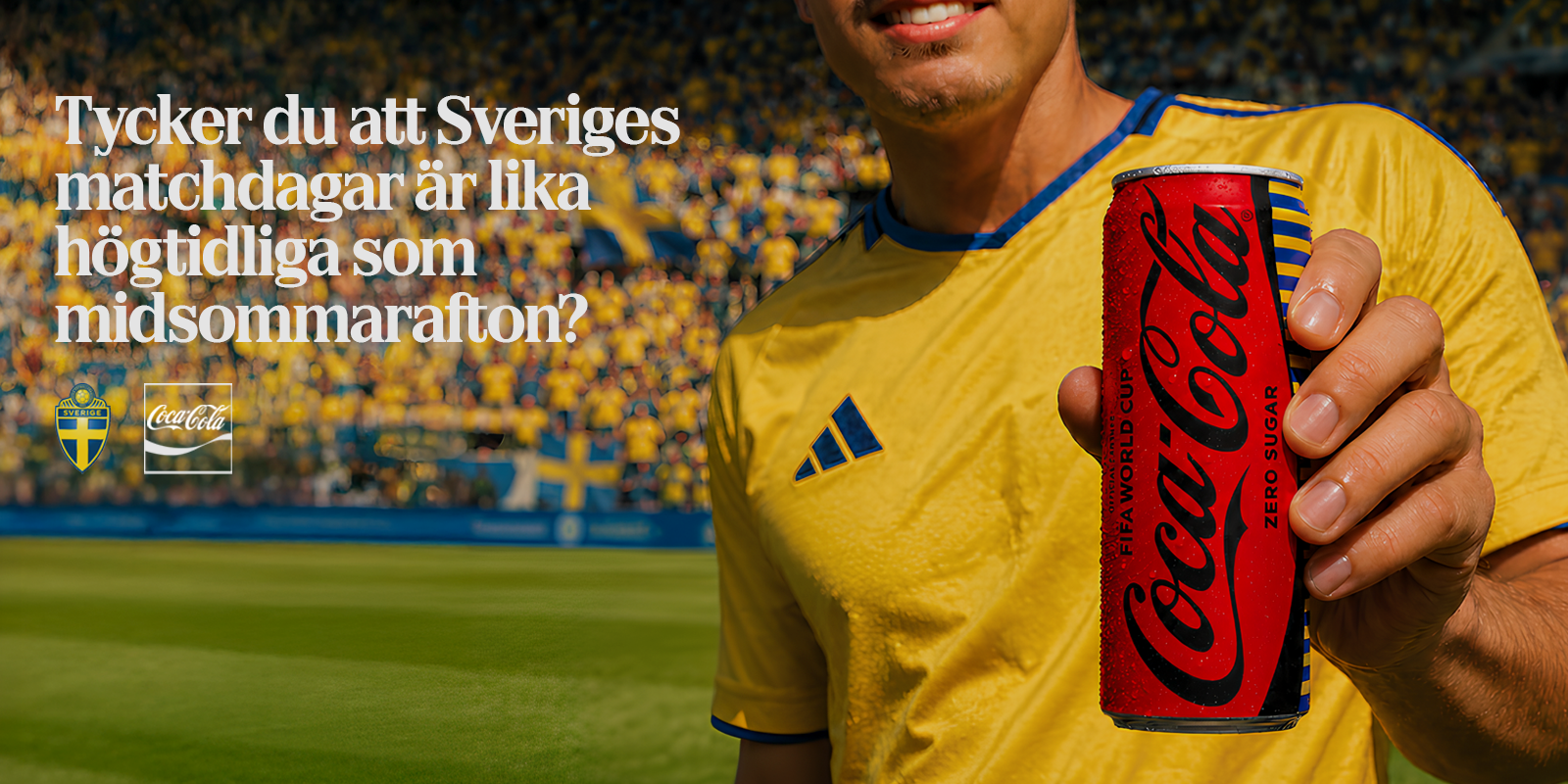 Tycket du att Sveriges matchdagar är lika högtidliga som midsommarafton? Rösta ja eller nej idag.