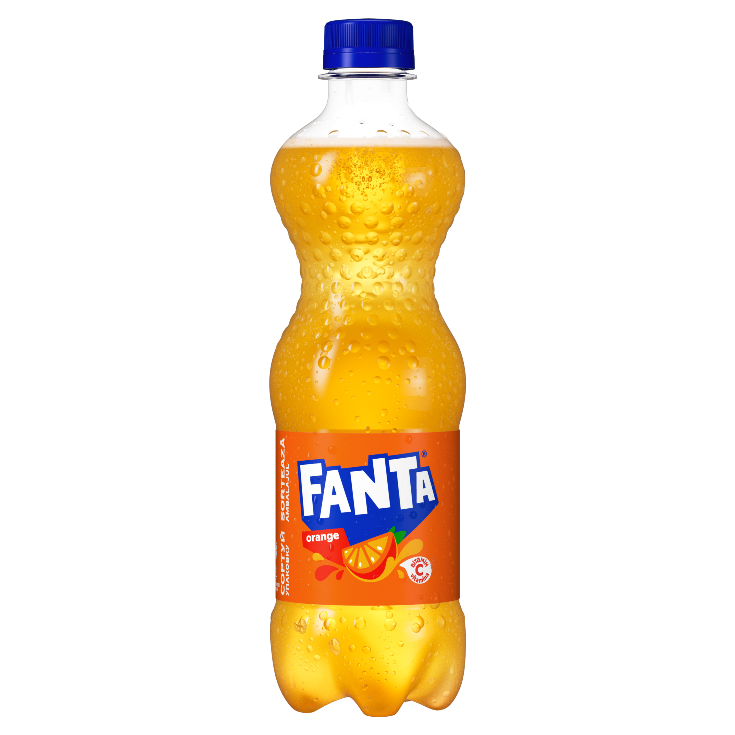 Пляшка напою Fanta Апельсин