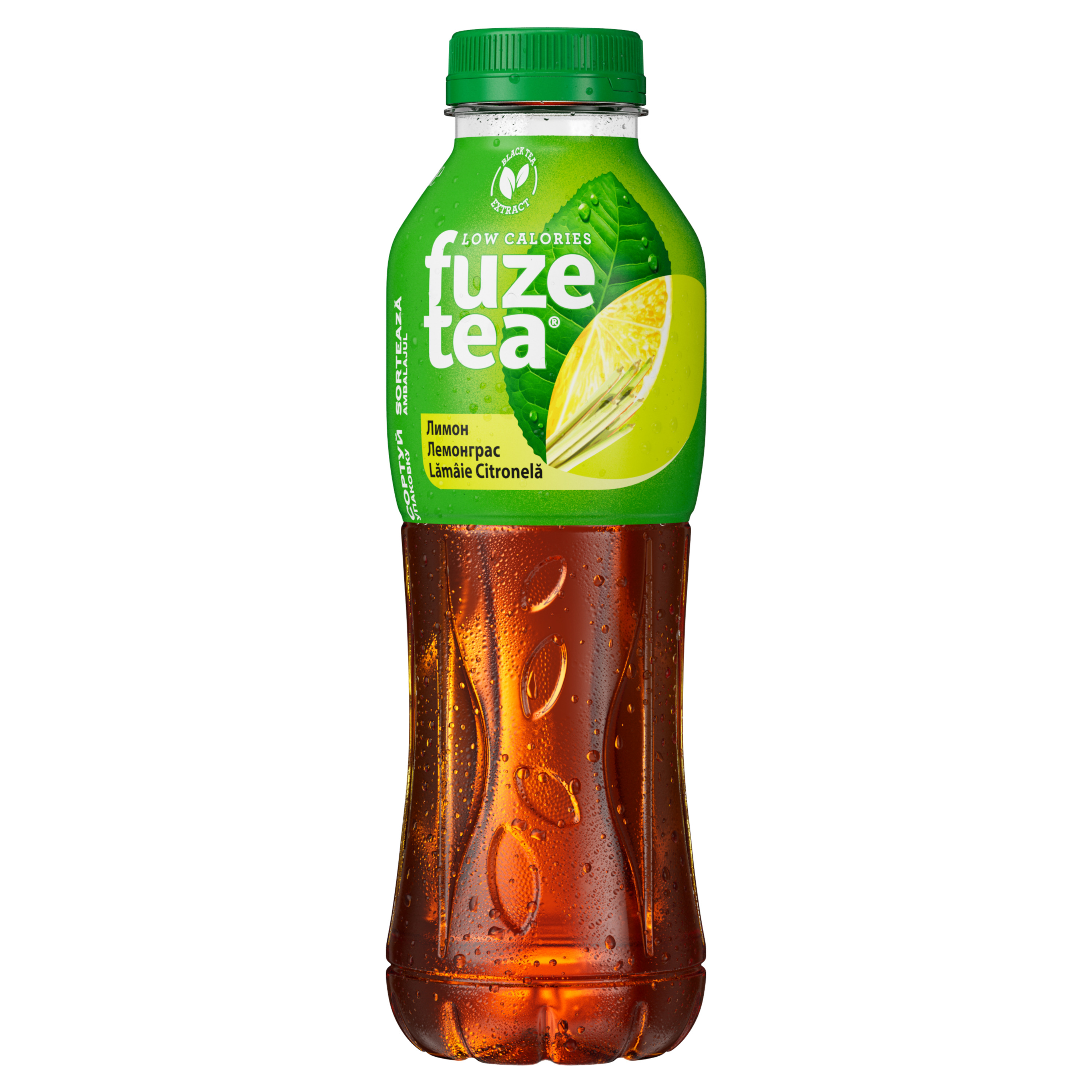 Чорний чай Fuze Tea зі смаком лимона