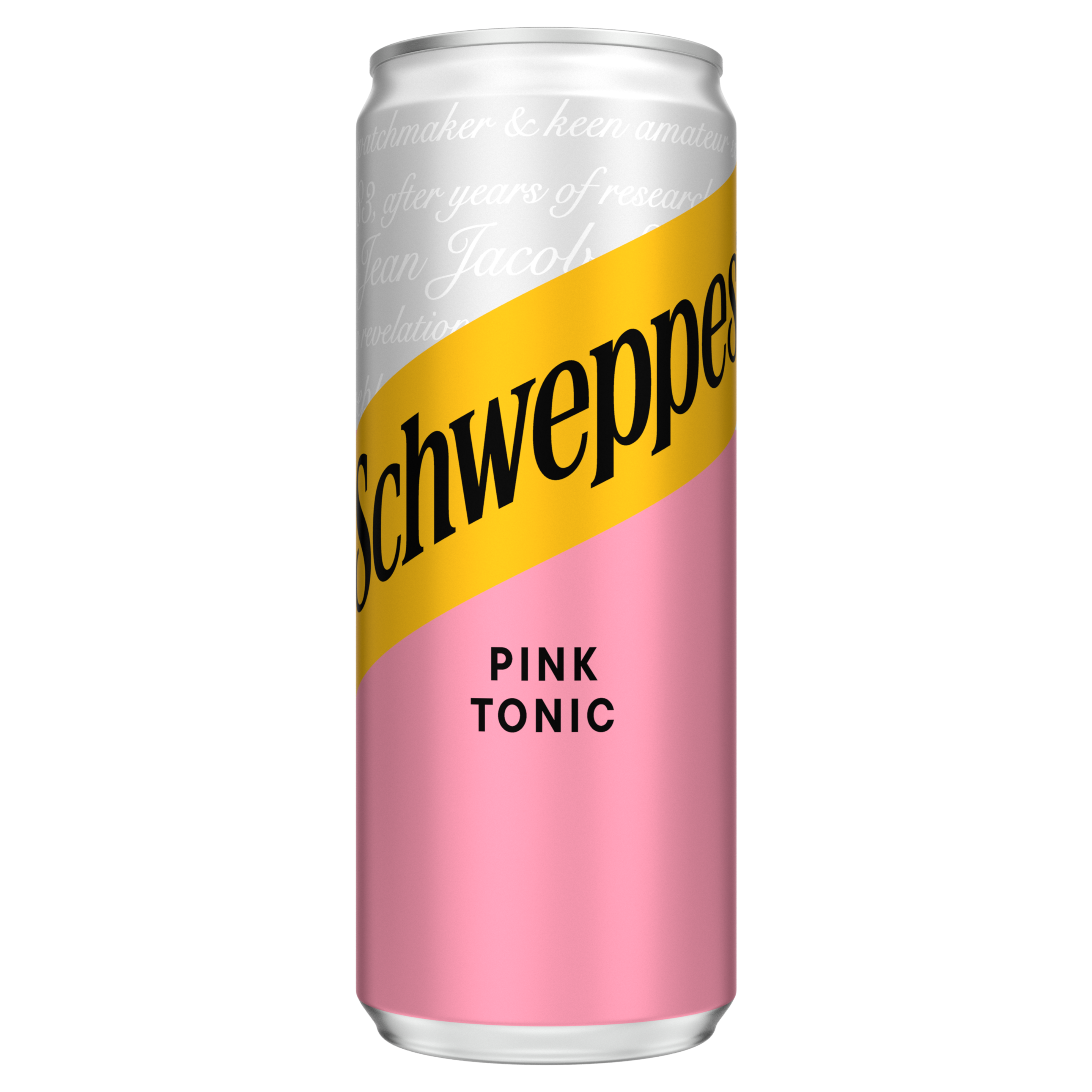 Schweppes Pink Tonic в банці