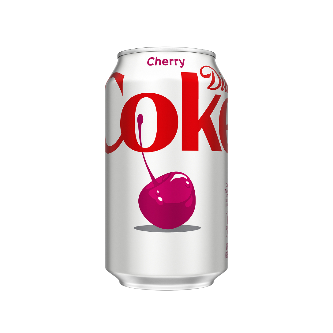 Diet Coke cherry can