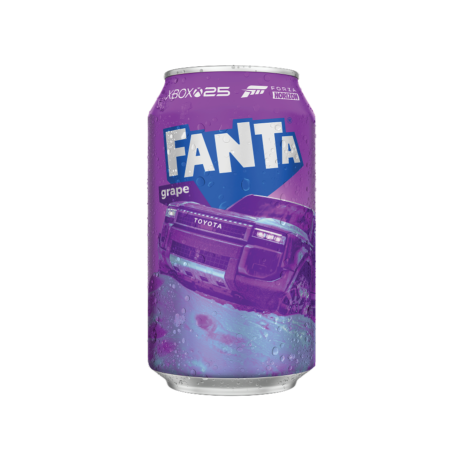 Fanta Grape can