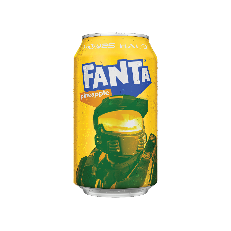 Fanta Pineapple can