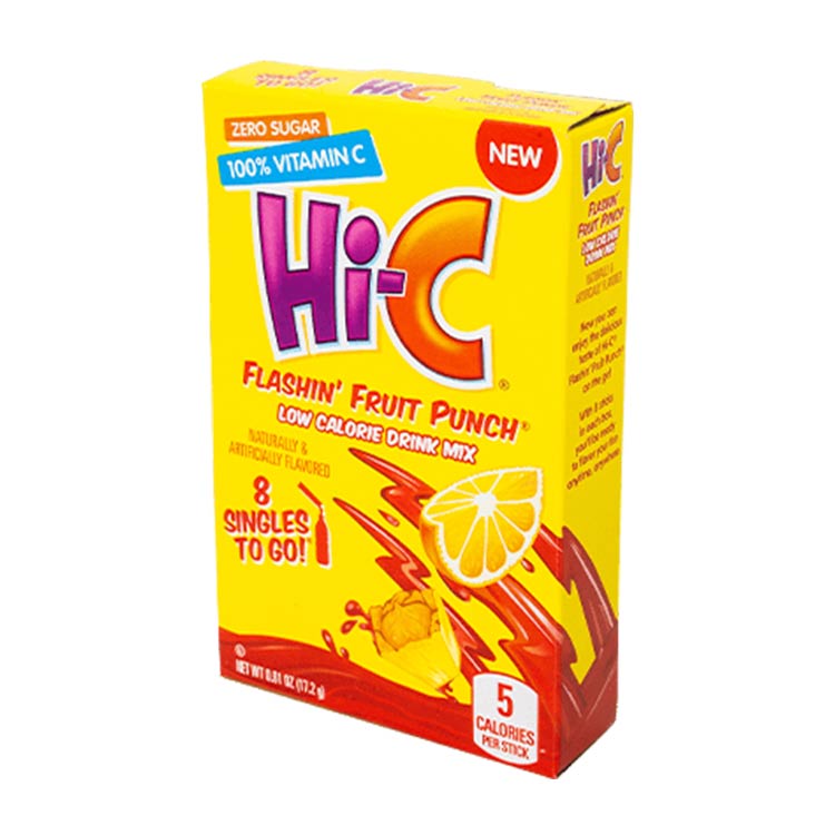 Flashin' Fruit Punch Drink Mix box