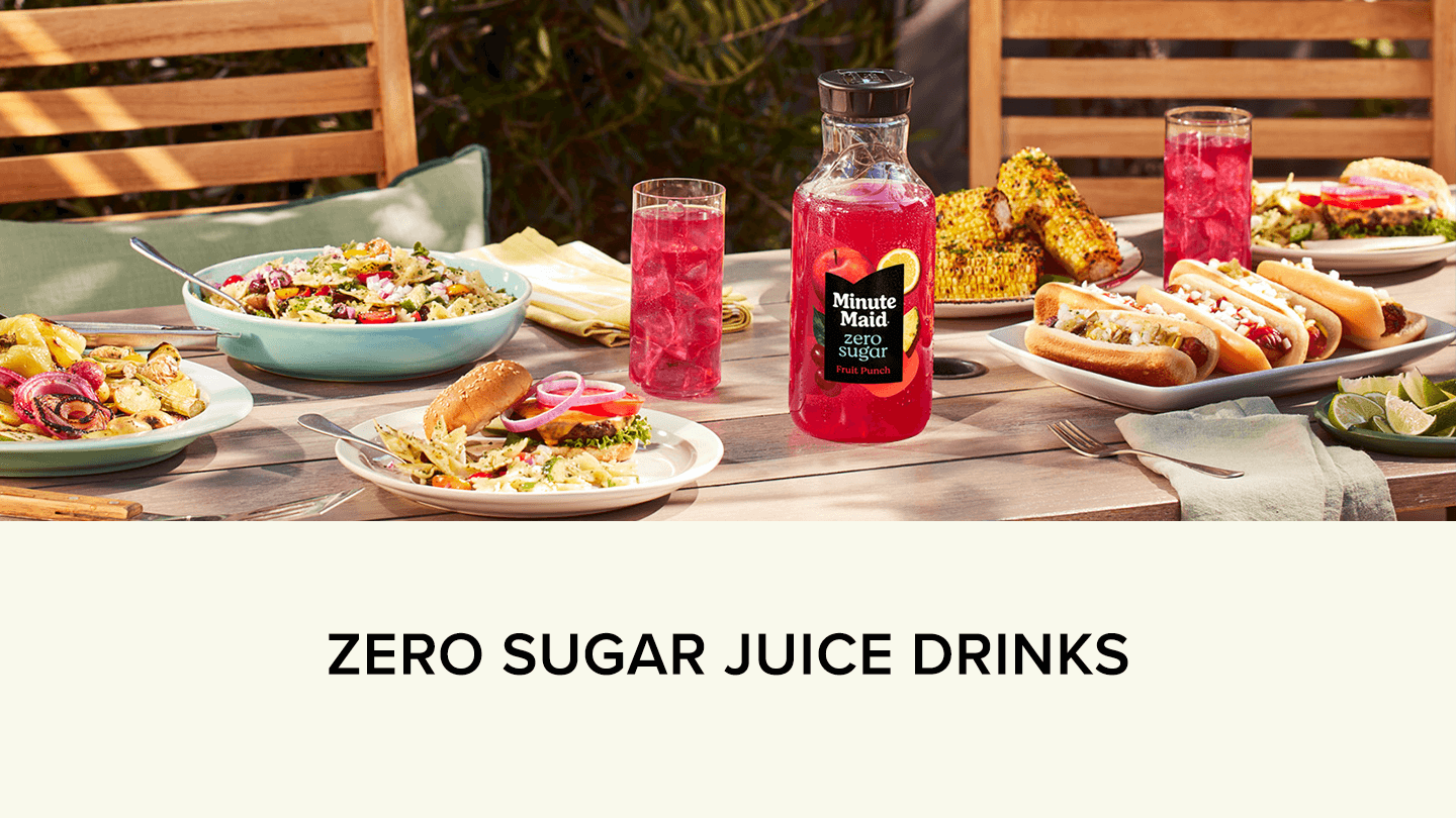 Zero Sugar Juice Drinks