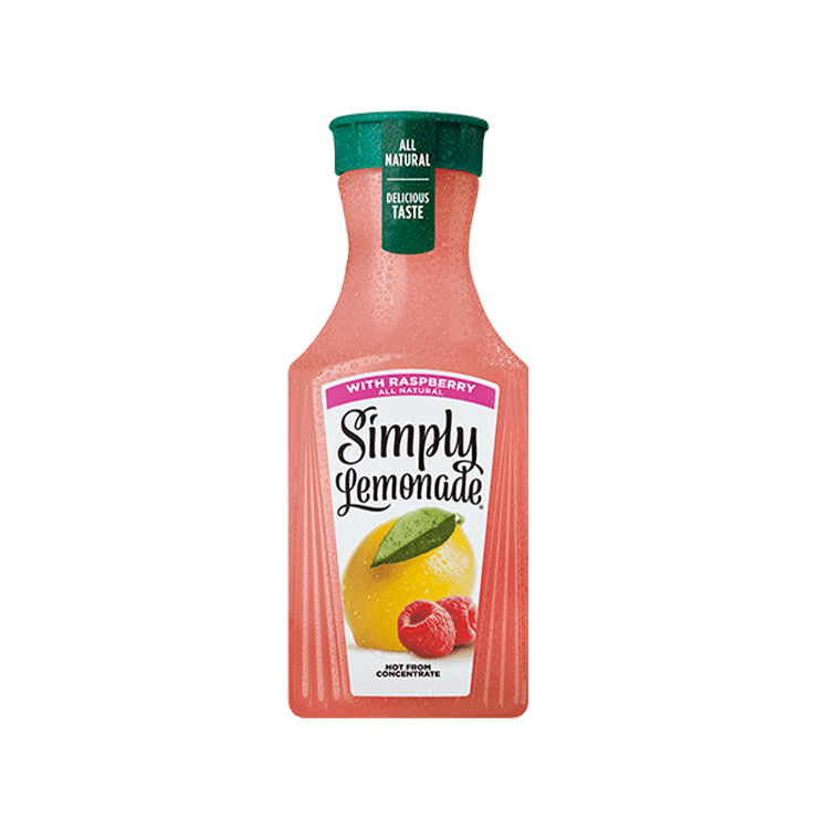 Simply Lemonade w/ Raspberry Bottle, 52 fl oz