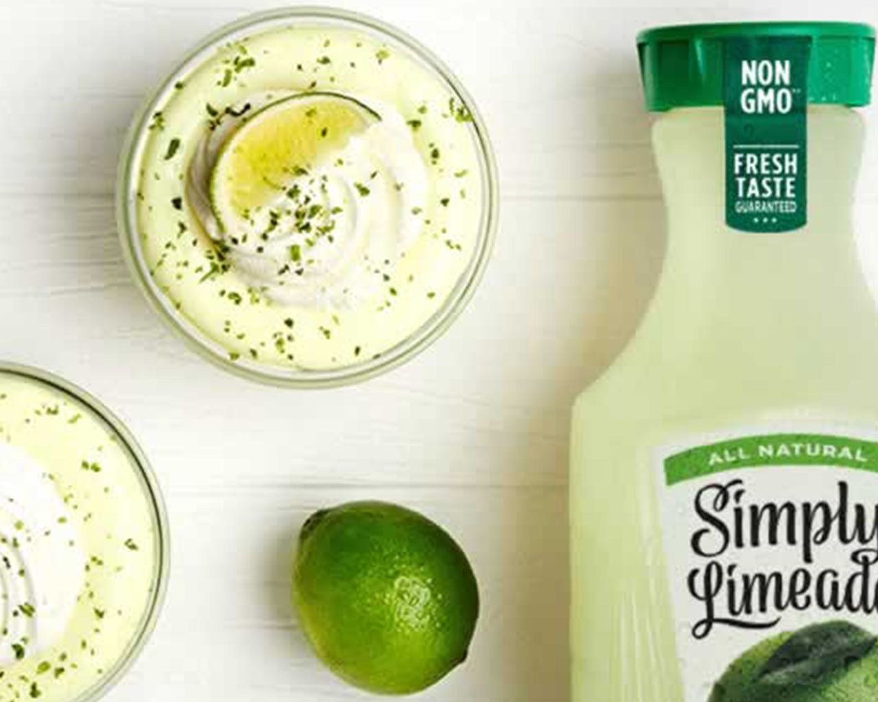 Simply Limeade® No-Bake Lime Pie