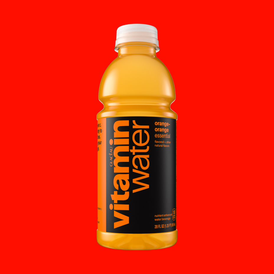 vitaminwater essential, orange-orange Bottle, 20 fl oz